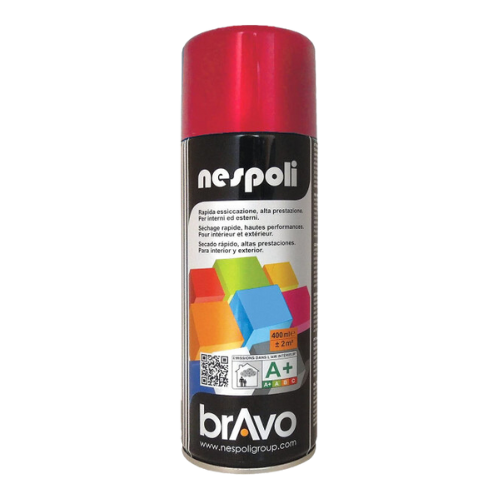 Bombe aérosol peinture Nespoli rouge rubis