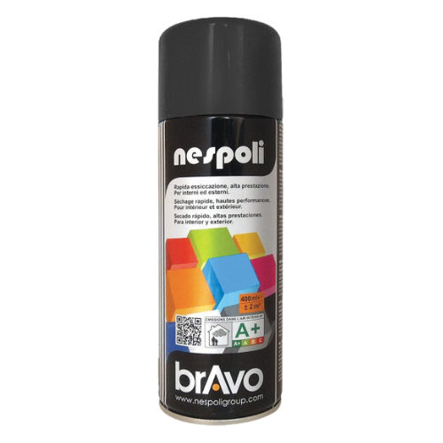 Bombe aérosol peinture Nespoli anthracite
