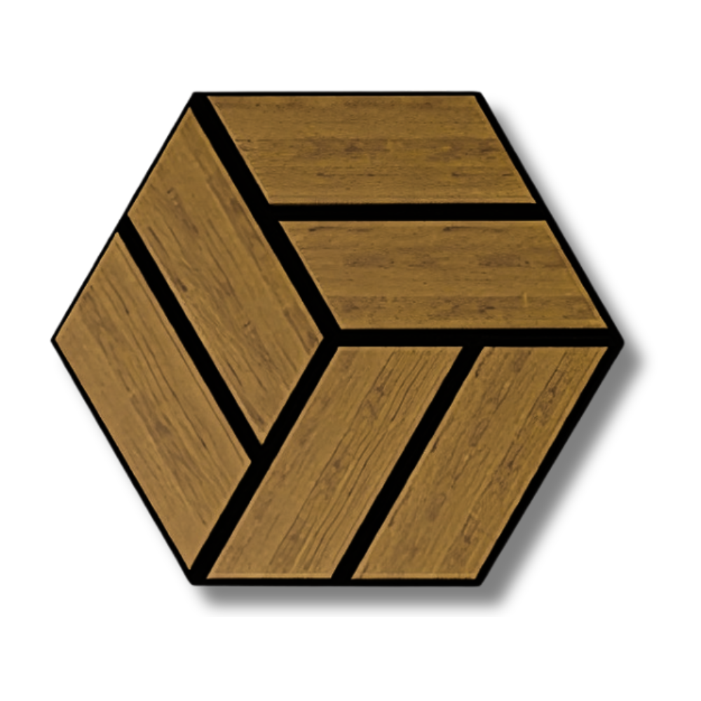 Panels acoustiques - hexagonal (25 x 14 cm)