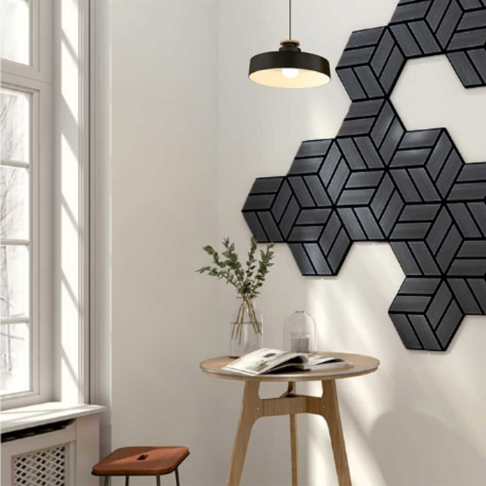 Panels acoustiques - hexagonal (25 x 14 cm)