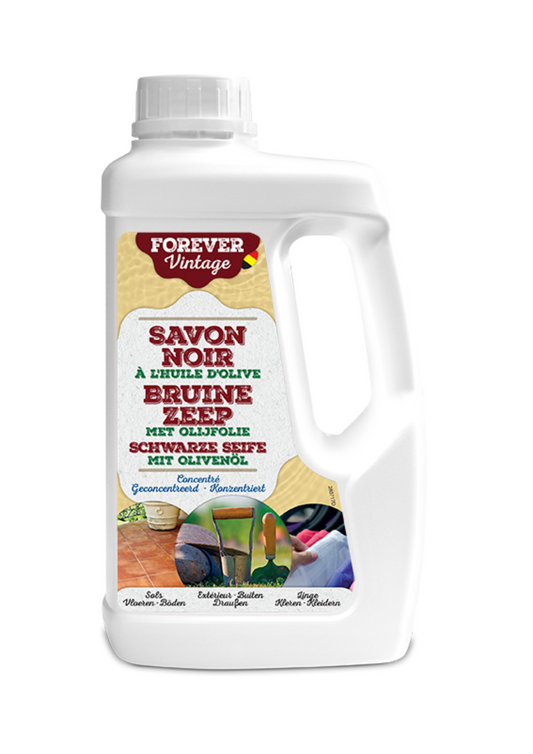 FOREVER - SAVON NOIR A L'HUILE OLIVE 1L