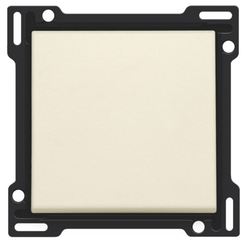 Set de finition pour interrupteur ou bouton-poussoir simple Niko (100-61105)