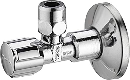 Robinet d'arrêt d'angle Schell chrome 1/2"x3/8" Male