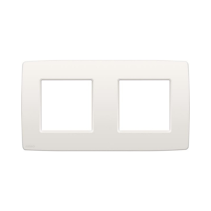 Double plaque de recouvrement de 71 mm d'entraxe horizontale Niko (100-76800)