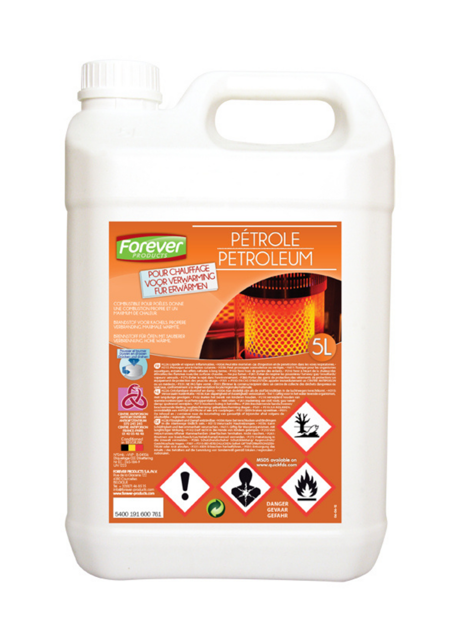 FOREVER - PETROLE DE CHAUFFAGE (1 L & 5 L)