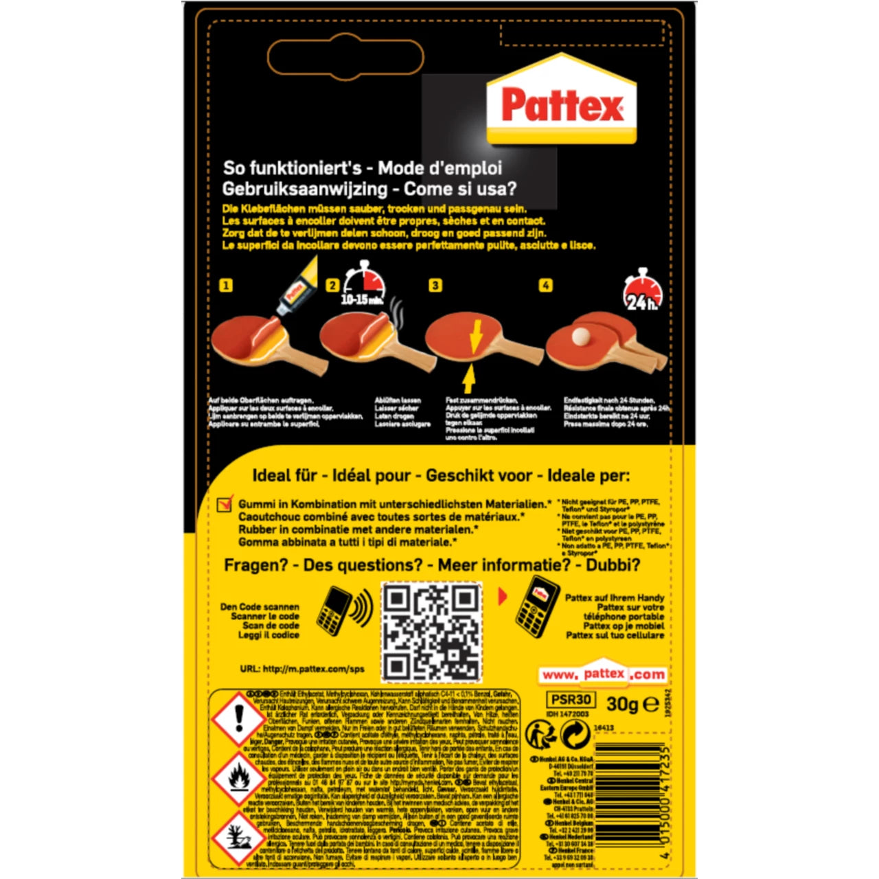 PATTEX COLLE SPECIAL CAOUTCHOUC