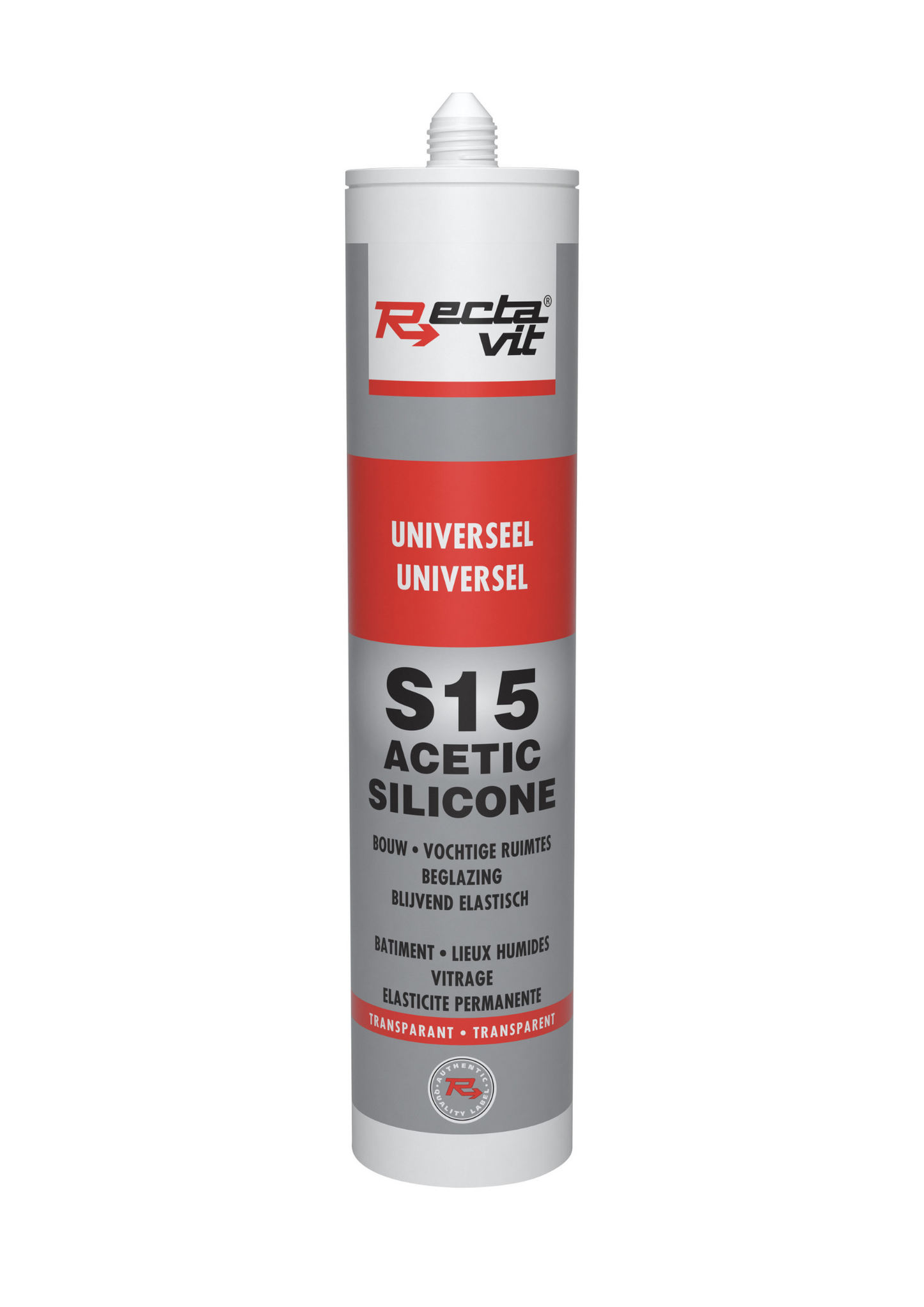 RECTAVIT ACETIC SILICONE S15 UNIVERSEL BATIMENT 310 ML