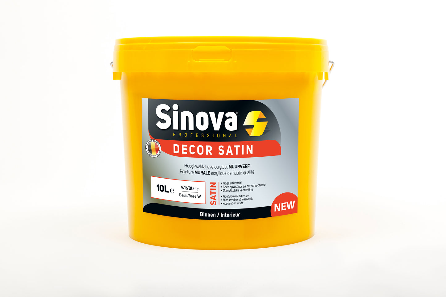 Peinture decor satin mur & plafond Sinova
