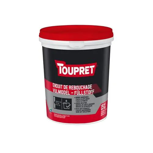 Enduit de rebouchage Toupret 1.5kg