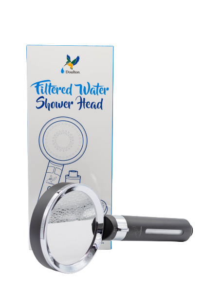 POMMEAU DE DOUCHE AVEC SYSTÈME DE FILTRATION INTÉGRÉE