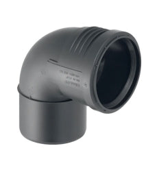 Coude PP Noir 90° MF