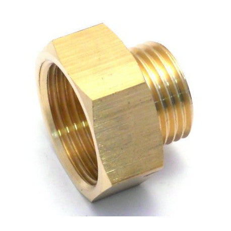 Manchon réduit en laiton 1/2x3/8 MF
