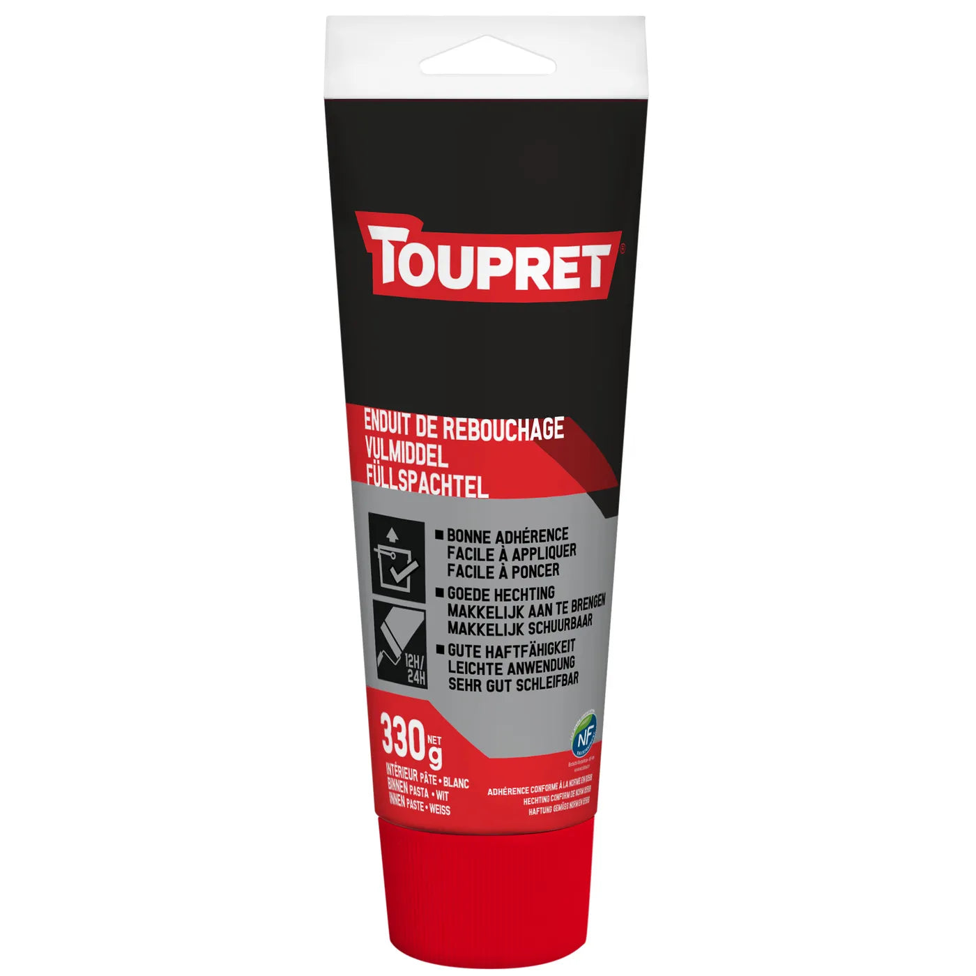 Enduit de rebouchage intérieur 330gr Toupret