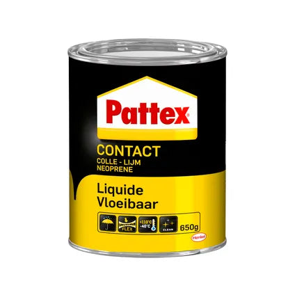 PATTEX COLLE CONTACT LIQUIDE ( 50 GR - 125GR - 650 GR - 4,5 KG )