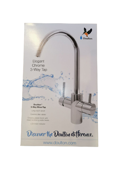 ROBINETERIE 3 VOIES HAUT DE GAMME CHROME DOULTON AVEC LED