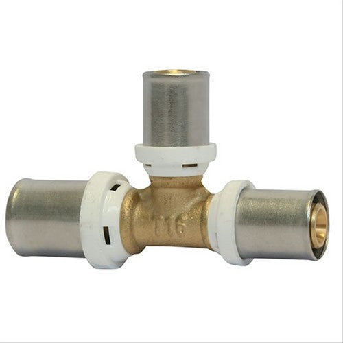 Té multicouche 16x16x16mm à sertir