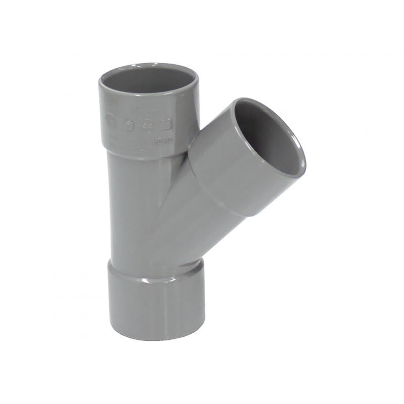 Té FF 45° PVC