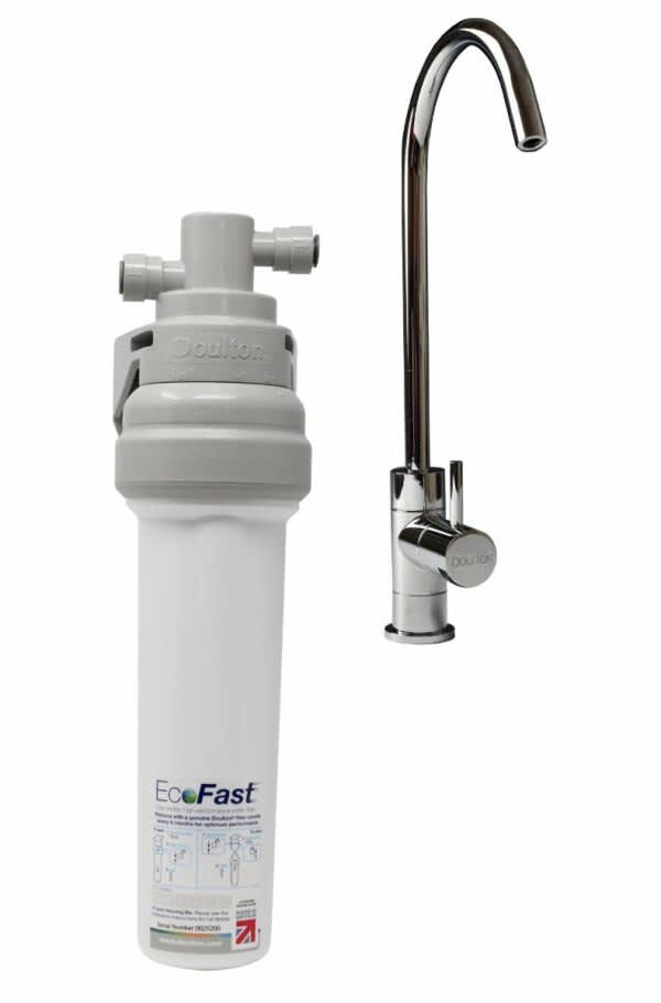 DOULTON ECOFAST SOUS ÉVIER AVEC CARTOUCHE ULTRACARB/BIOTECT ROBINET ET ACCESSOIRES