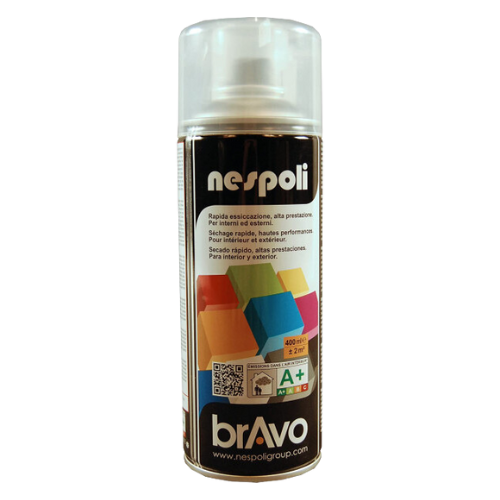 Bombe aérosol peinture Nespoli incolore brillant