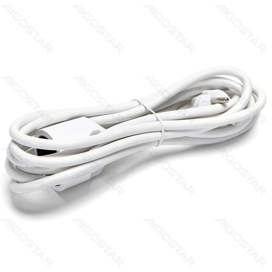 Rallonge française 3m blanc 3G1,5mm²