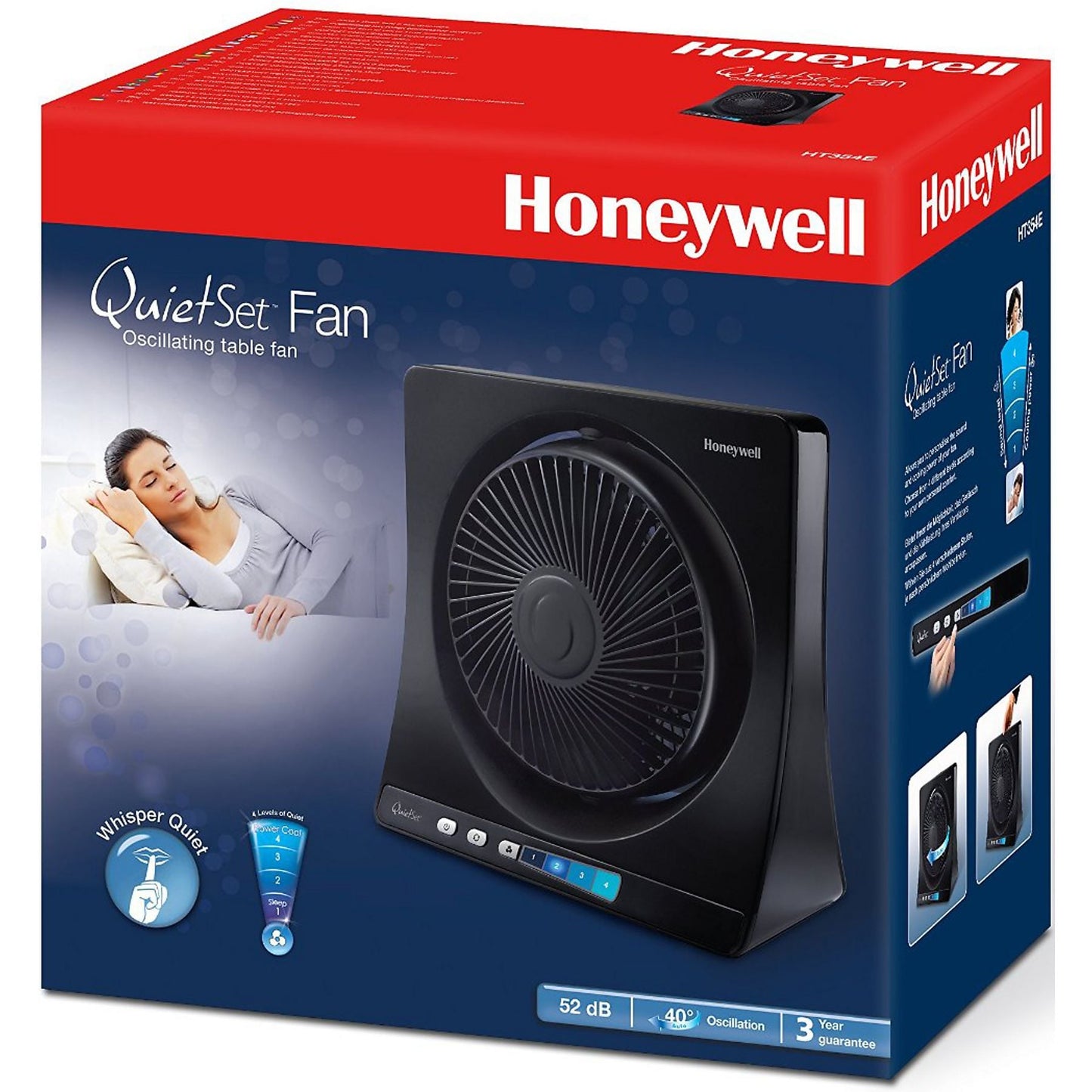 Ventilateur HONEYWELL QuietSet (HT-354E)