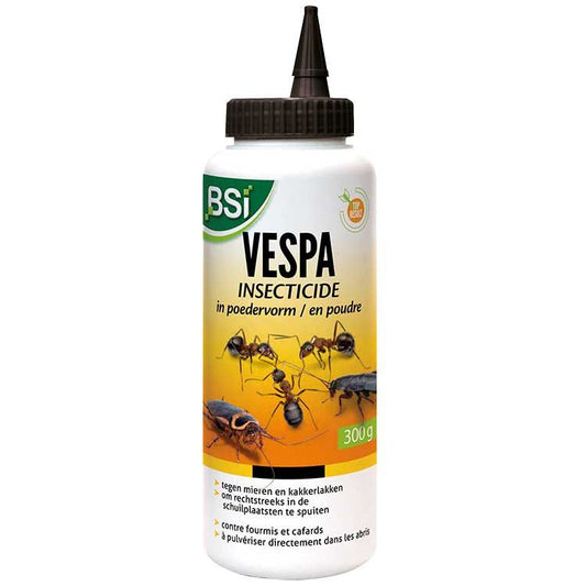 VESPA POUDRE INSECTICIDE CONTRE FOURMIS & CAFARDS - 300 G BSI