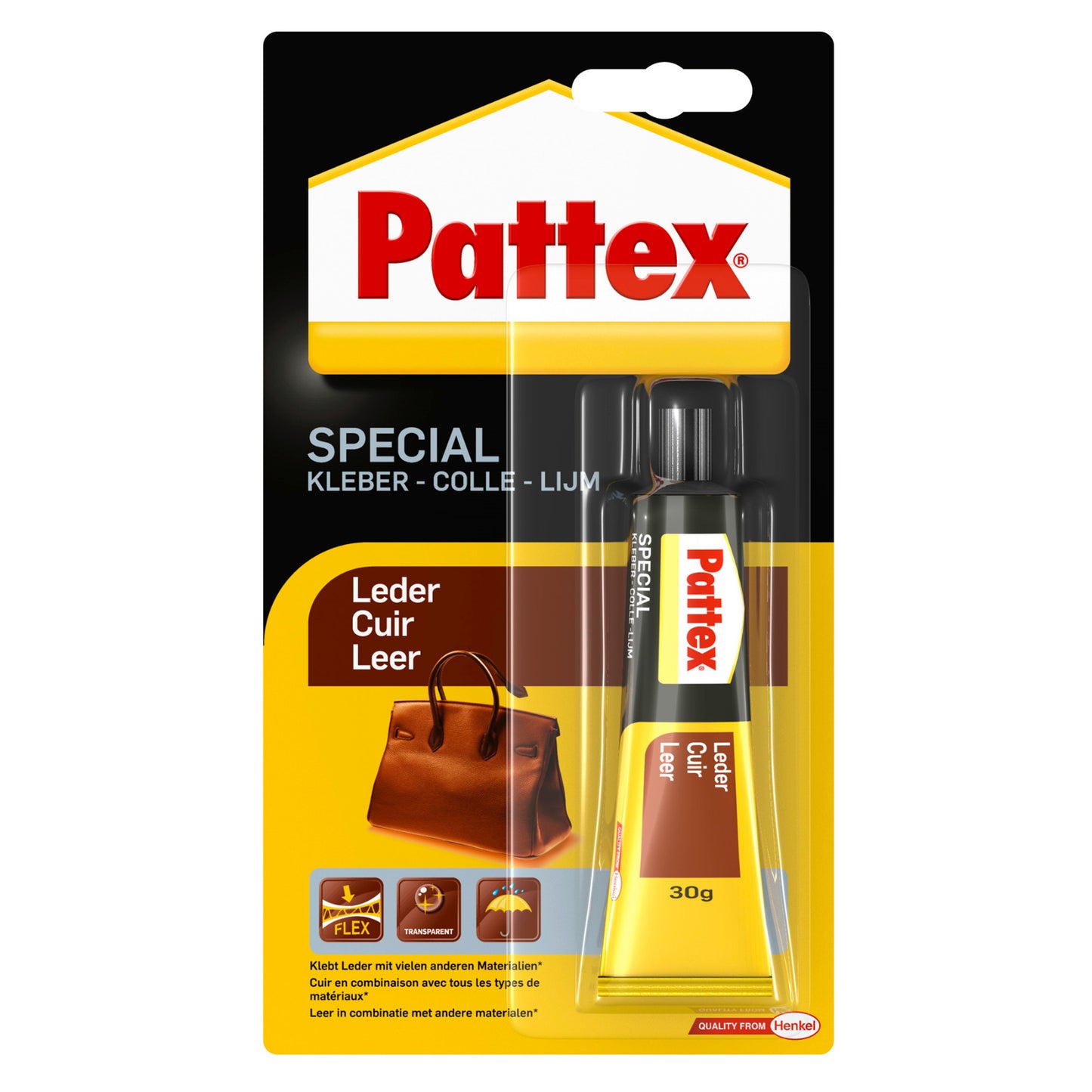 PATTEX COLLE SPECIAL CUIR - 30 GR