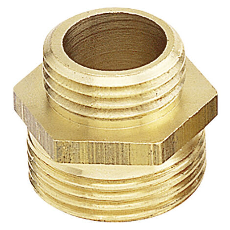 Mamelon réduit en laiton 4/4x3/4 MF