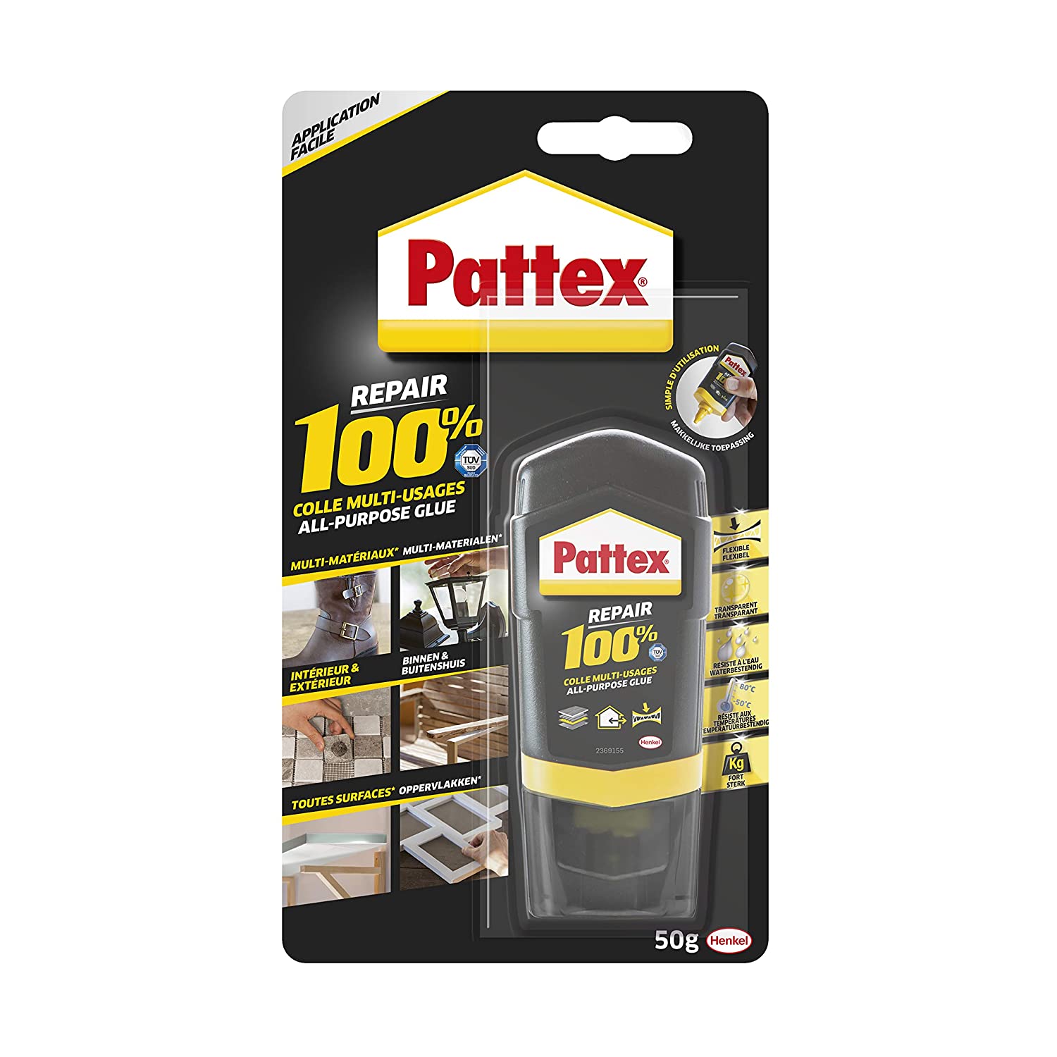 PATTEX REPAIR COLLE 100 % MULTI-USAGES
