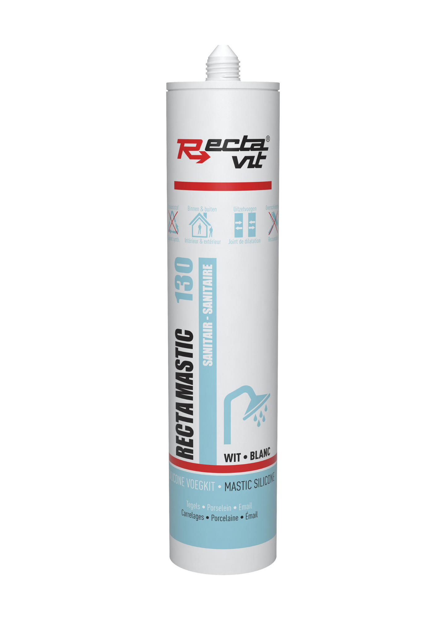 RECTAVIT RECTA-MASTIC 130 SANITAIR TRANSPARENT