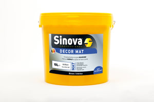 Peinture decor mat mur & plafond Sinova