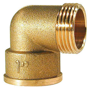 Coude en laiton 4/4x4/4 MF