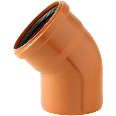 Coude MF 45° Orange
