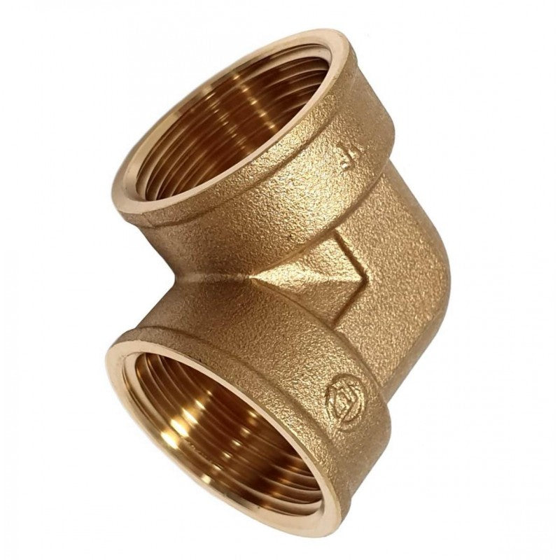 Coude en laiton 4/4x4/4 Femelle