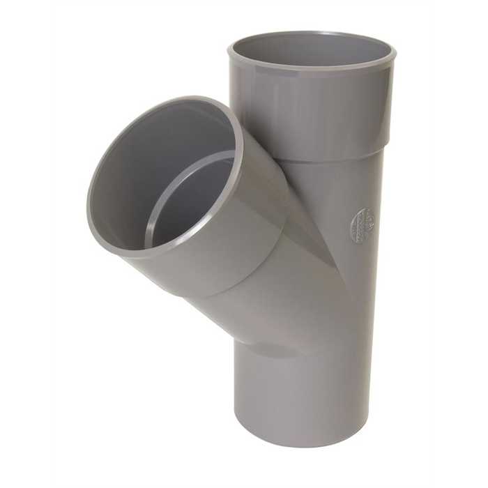 Te 45° MF gris a joint
